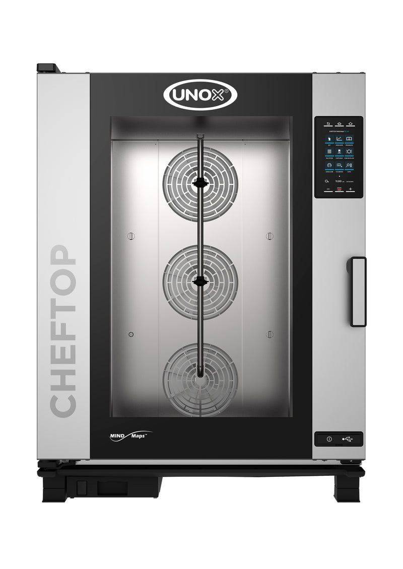 Unox Cheftop MIND.Maps Combi Oven 10 GN 2/1 plus gas-Flexikitch